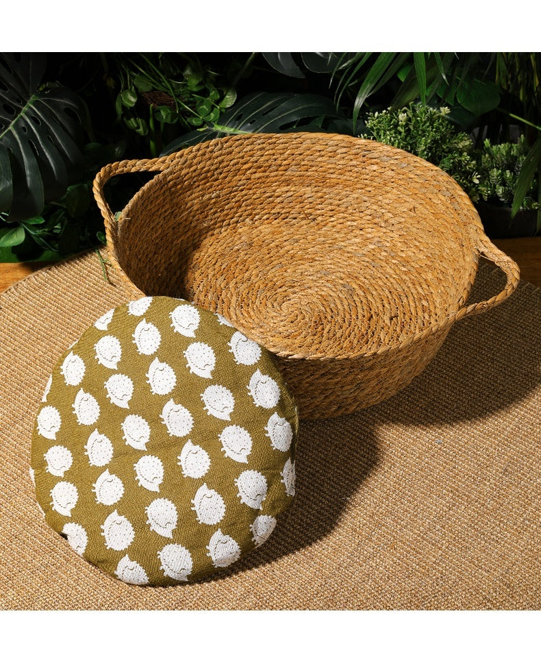 Straw Cat Nest Summer Cool Mat