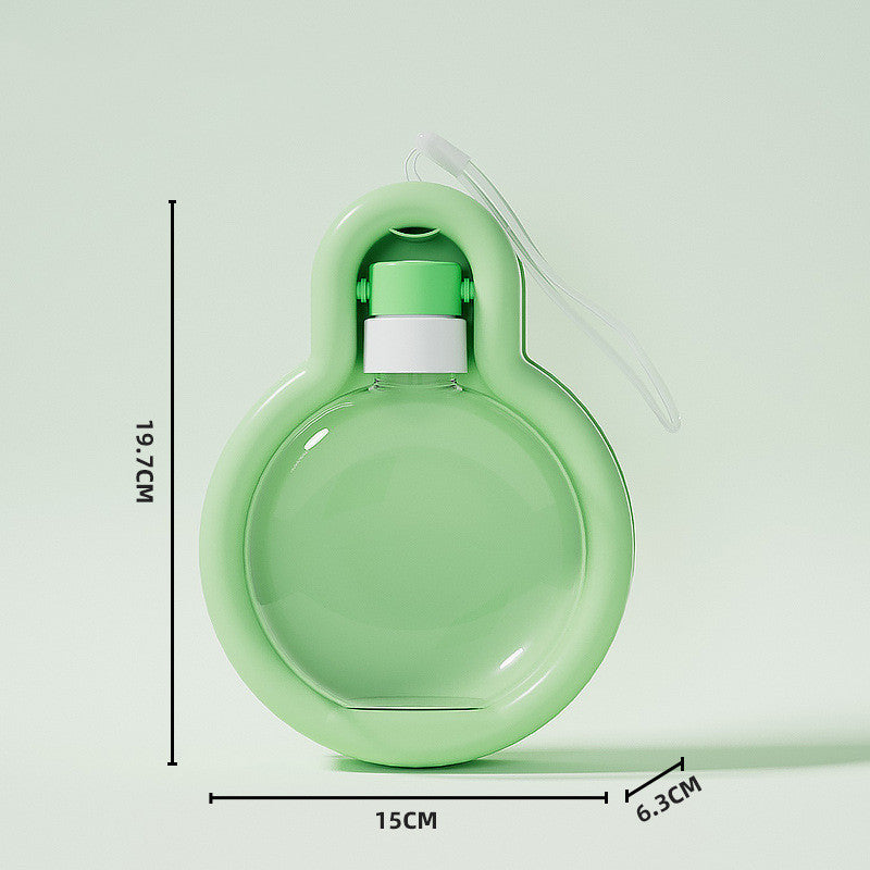 Pet Portable Cup Water Bottle Fountain Feeding Cup