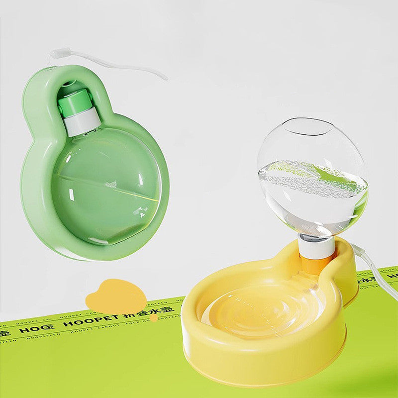 Pet Portable Cup Water Bottle Fountain Feeding Cup