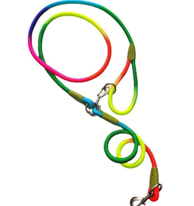 Pet One Drag Two Multi-Functional Hands Cross Shoulder Running Rope Artifact