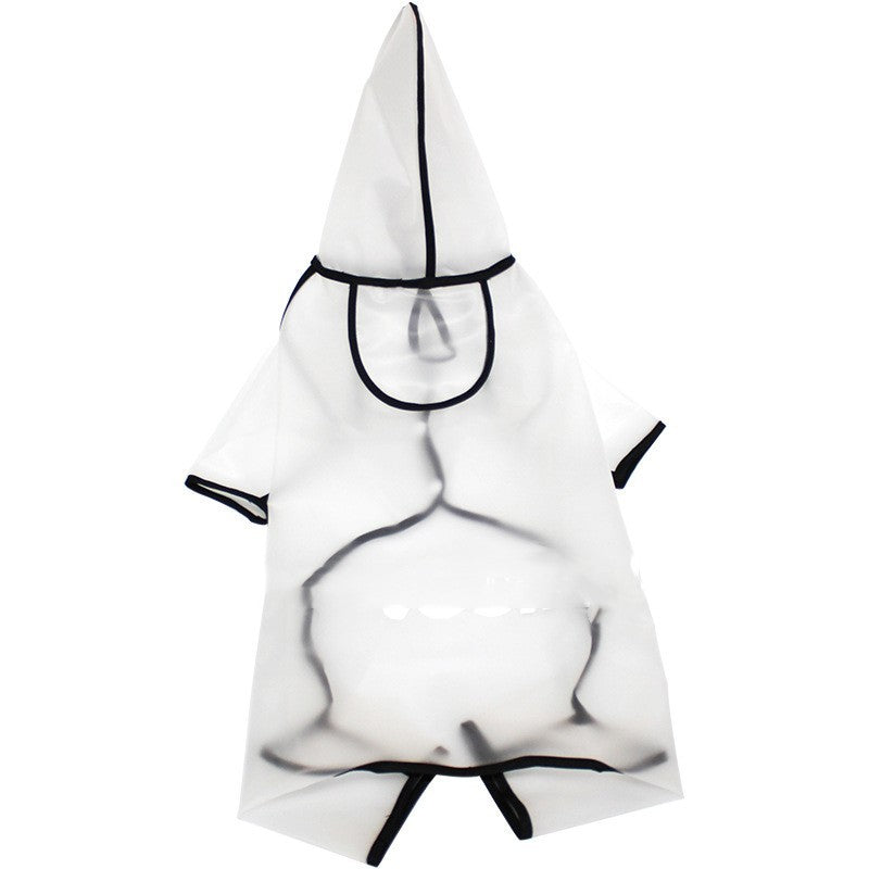 Pet Raincoat Four-legged Waterproof Small And Medium-sized Dog Cat
