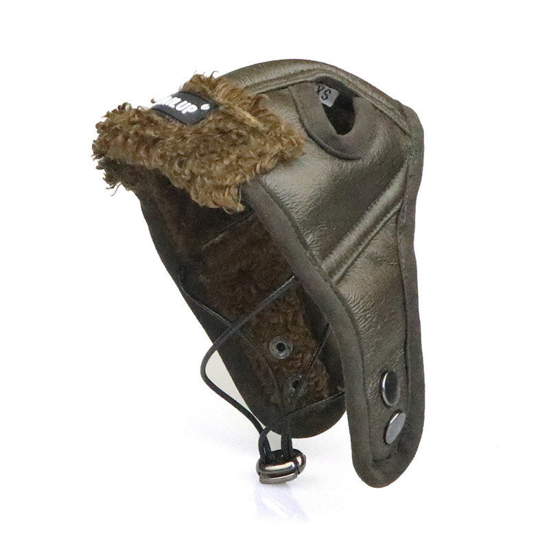 Pet Autumn Winter Aviator Bomber Cap Hat