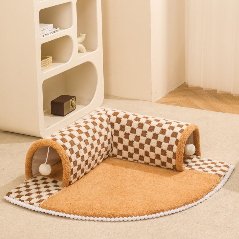 Cat Tunnel Nest Winter Warm Removable And Washable