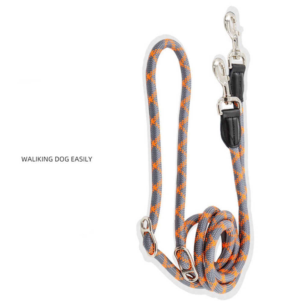 Multifunctional Oblique Cross Waist Running Pet Traction Rope Chain